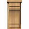 Ekena Millwork Pescadero Rough Sawn Corbel w/Backplate, Western Red Cedar, 8"W x 8"D x 16"H COR08X08X16PEC01RWR - alternate 2
